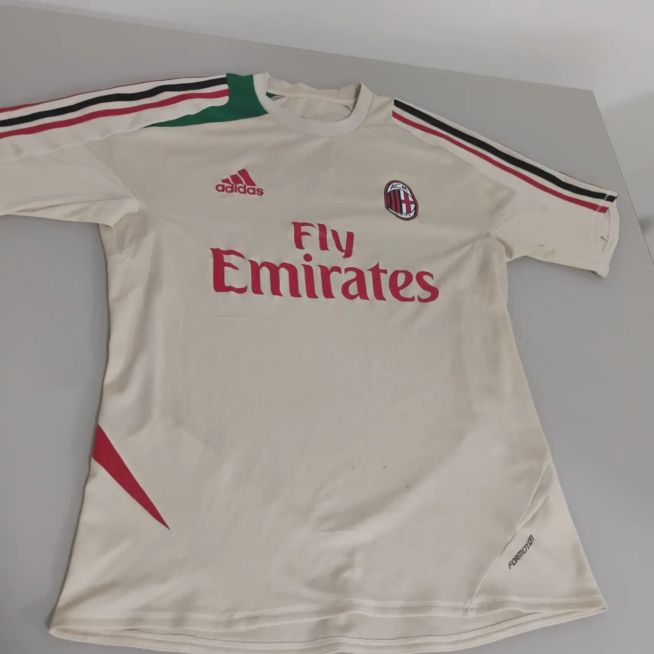 Camisa original Milan - Adidas - Fly Emirates
