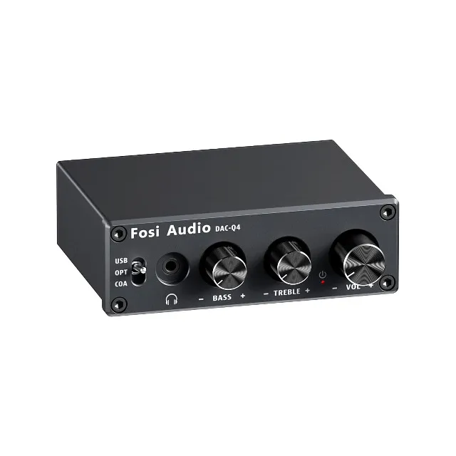 Amplificador / DAC de Fone de Ouvido Fosi Q4