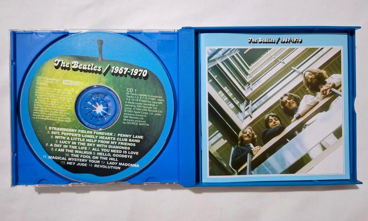 CD DUPLO THE BEATLES 1967-1970 REMASTERS 1993 :) - CDs, DVDs etc