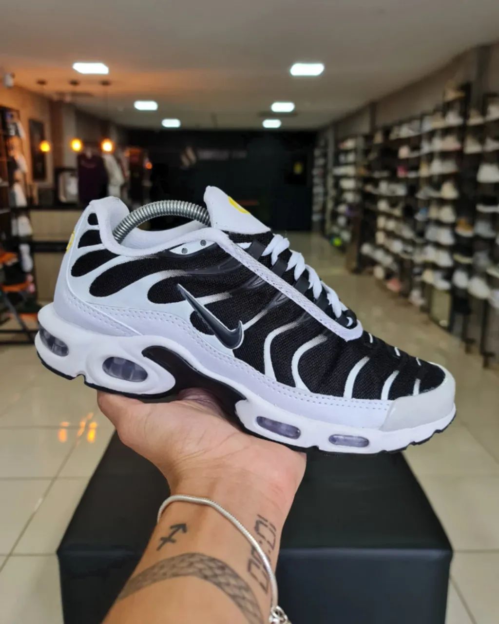Tênis Nike Air Max TN Plus Zebra Importado masculino - Foto 2