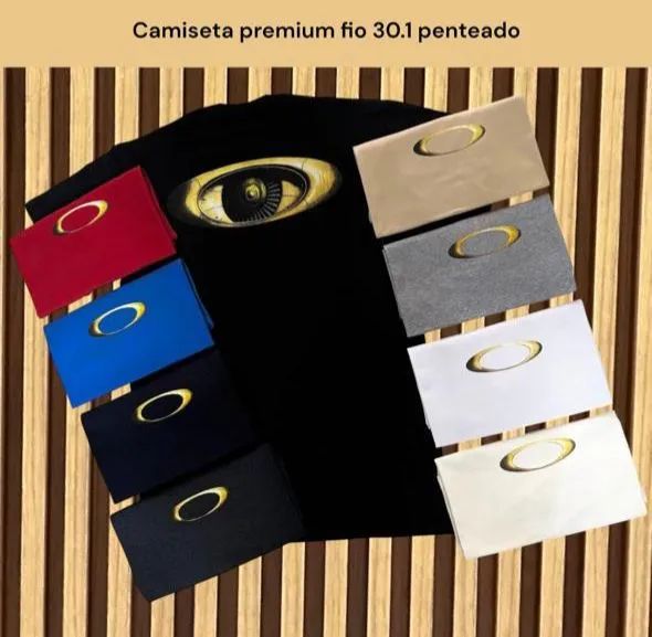 Camiseta Premium Atacado - Fio 30.1 Penteado - Não Desbota Nem Encolhe - Foto 2