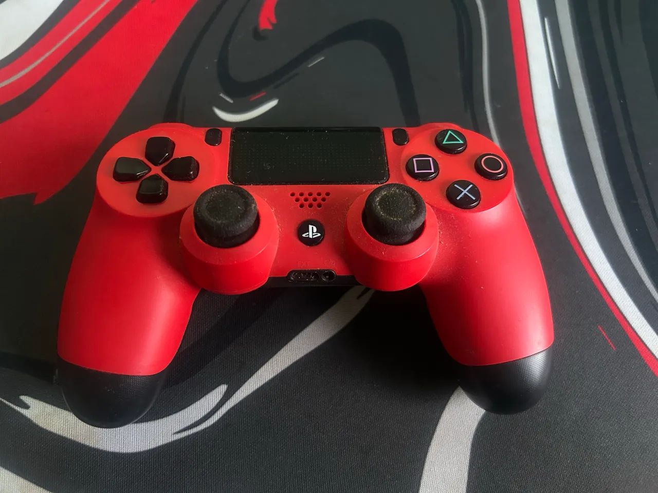 Controle PS4 Vermelho Original  - Foto 3