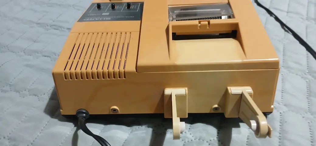 Calculadora Vintage Sharp Compet Cs-2166 S Com Impressora - Foto 2