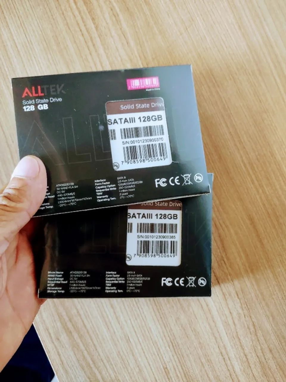 SSD Alltek 2.5 Sata III 6 Gbs - ATKSSDS 128GB - Foto 2