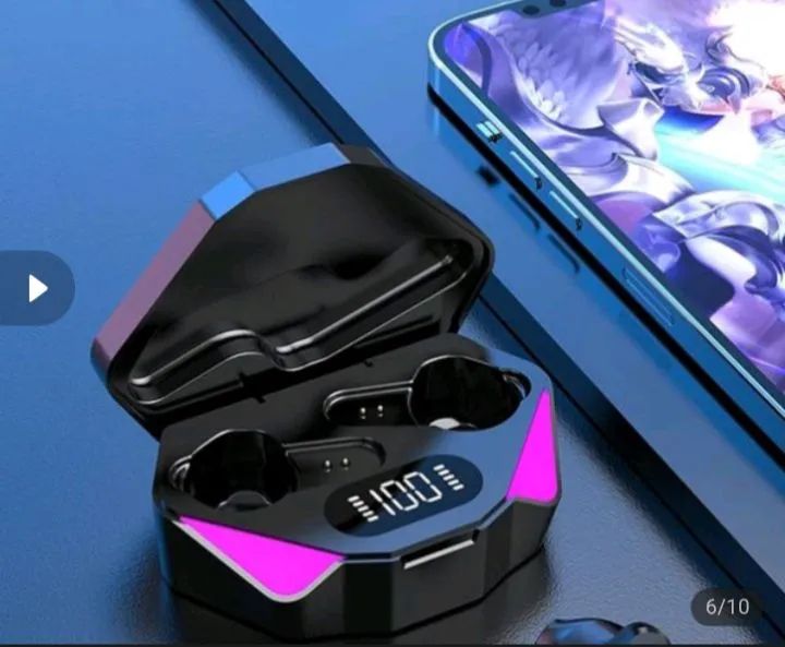 Fone de Ouvido Gamer Sem Fio com Design Moderno - Foto 5