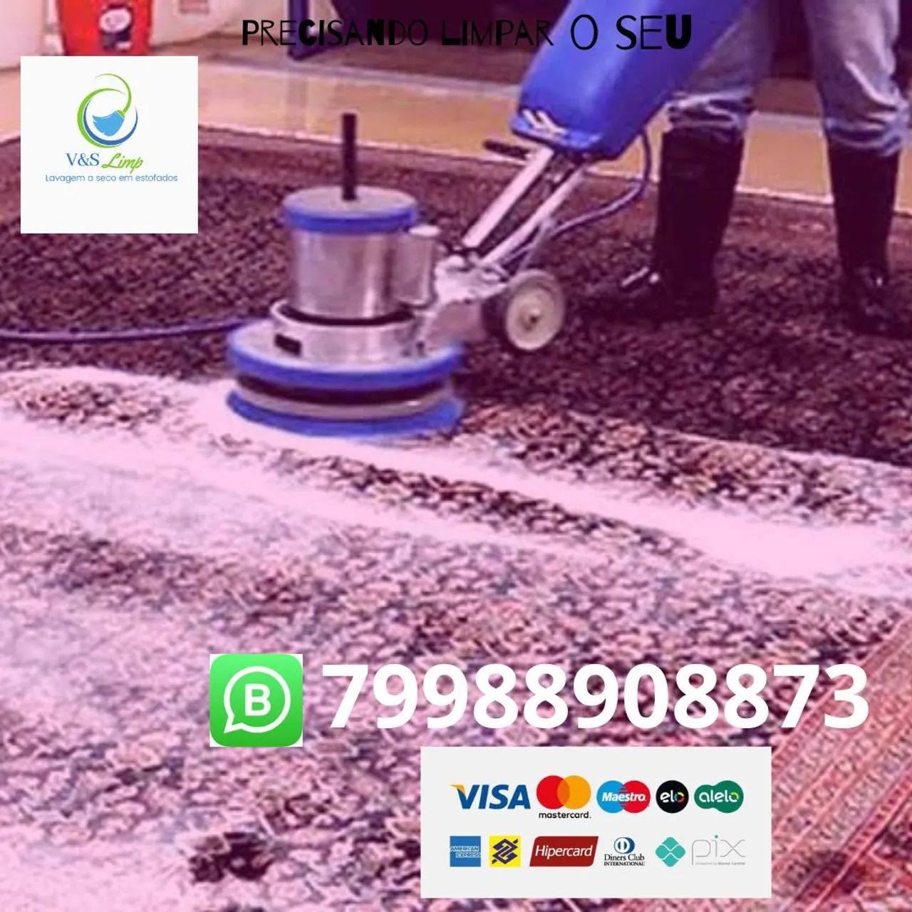 Limpeza de tapete 