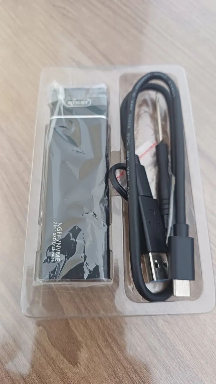 Case Hd Ssd M2 Nvme Sata Ngff Pci 3.0 Tipo-c Usb 3.1 10 Gbps - Foto 3