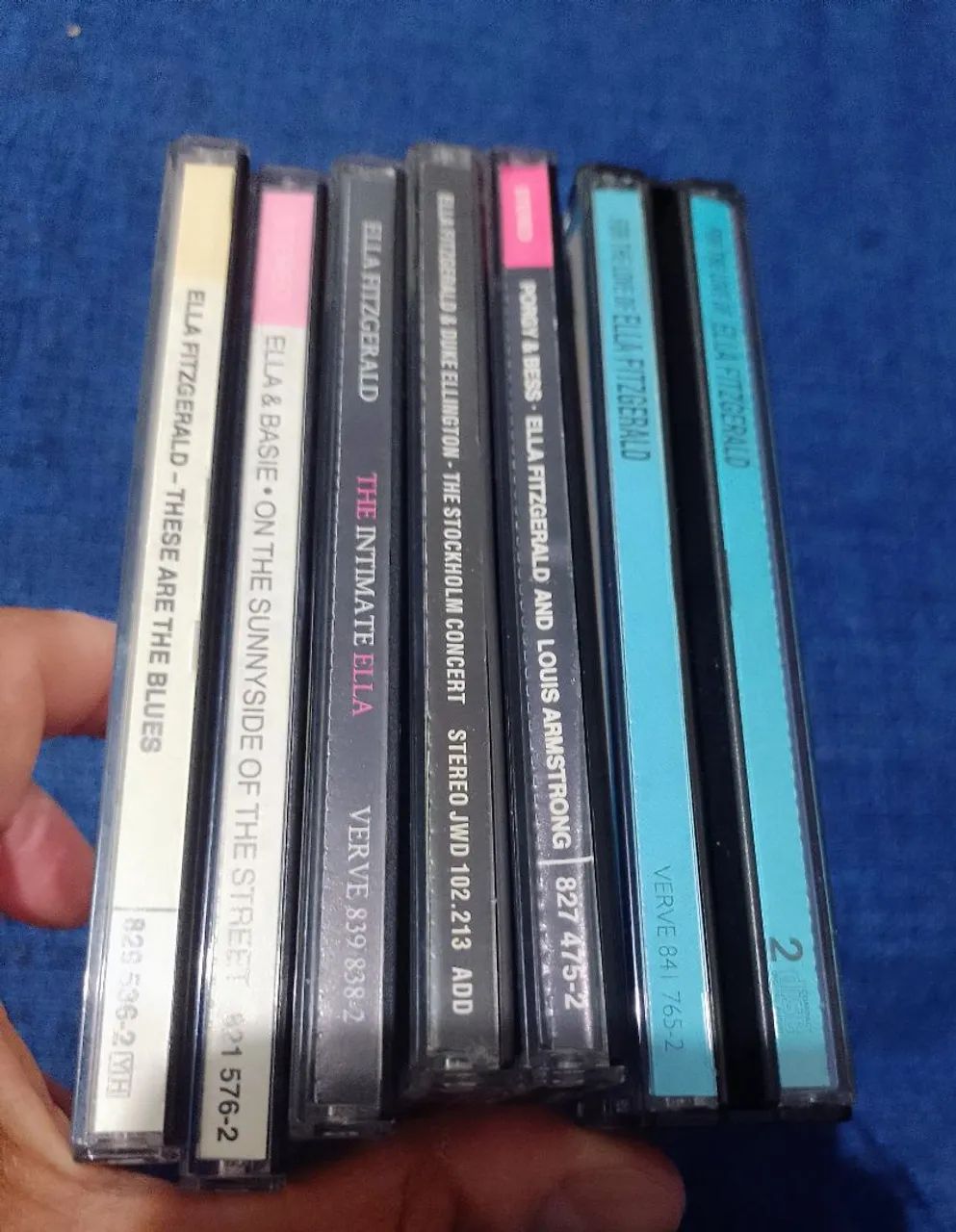 Coleção de 6 CDs Ella Fitzgerald.415079669097441282
