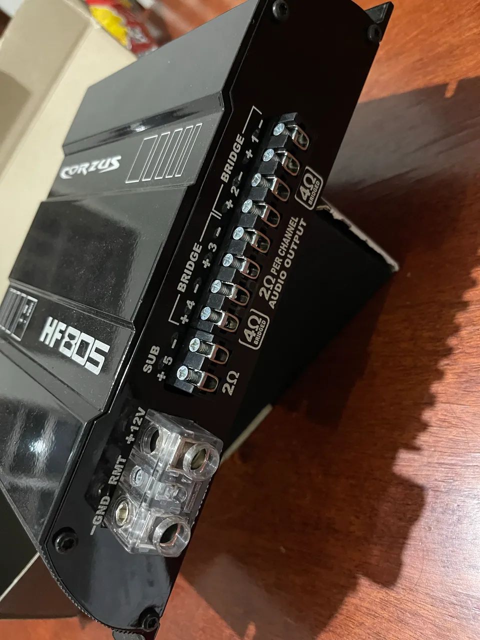 Módulo potência corzus 800w 5 canais  - Foto 3