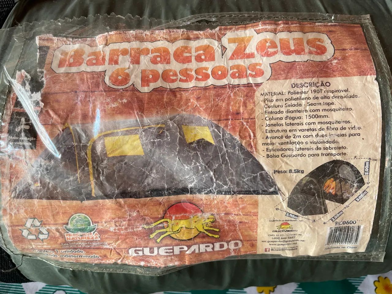 Barraca 6 lugares Zeus Guepargo - Foto 5