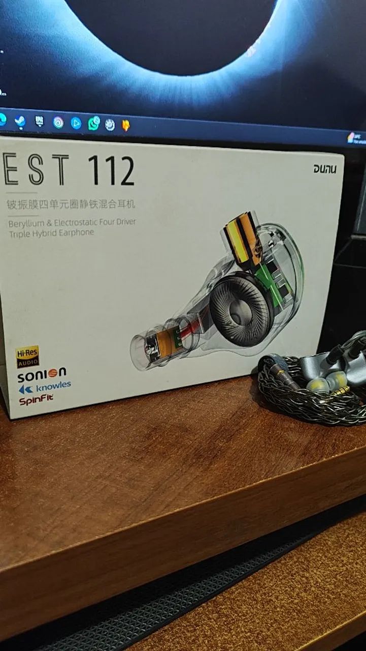 Dunu EST 112 (ñ moondrop hifiman fiio epz kz juzear)