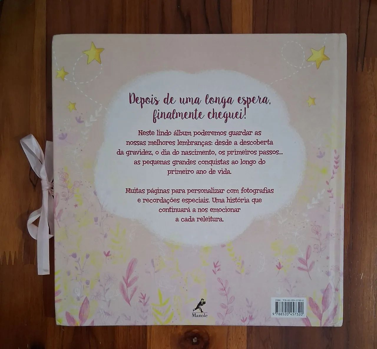 Livro Álbum do Bebê "Finalmente Cheguei" - Foto 2