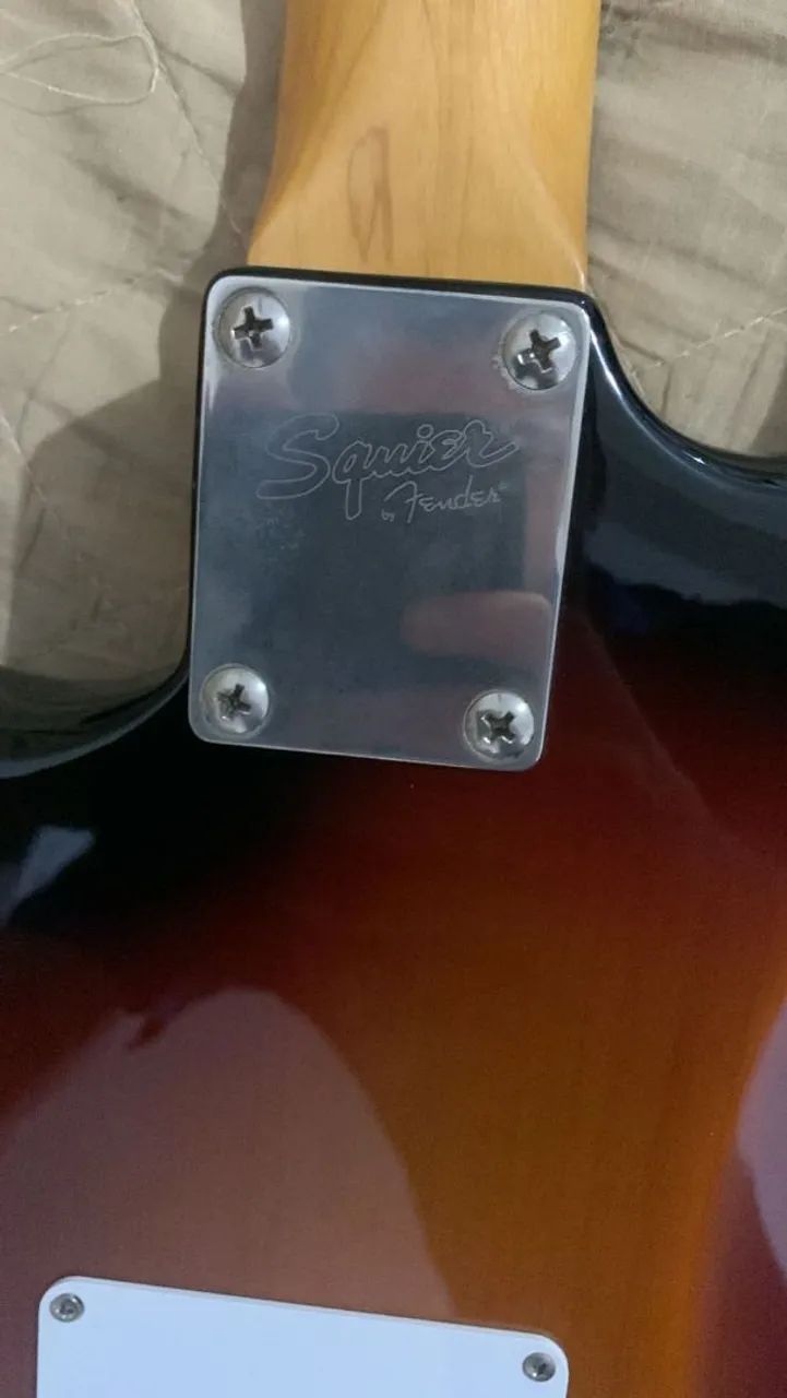 Fender squier clasic vibe com Tex mex ano 2008 escudo perolado  - Foto 5