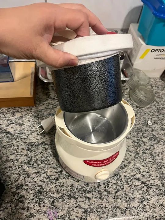Vendo Plastificadora de godiva, polidora e química 