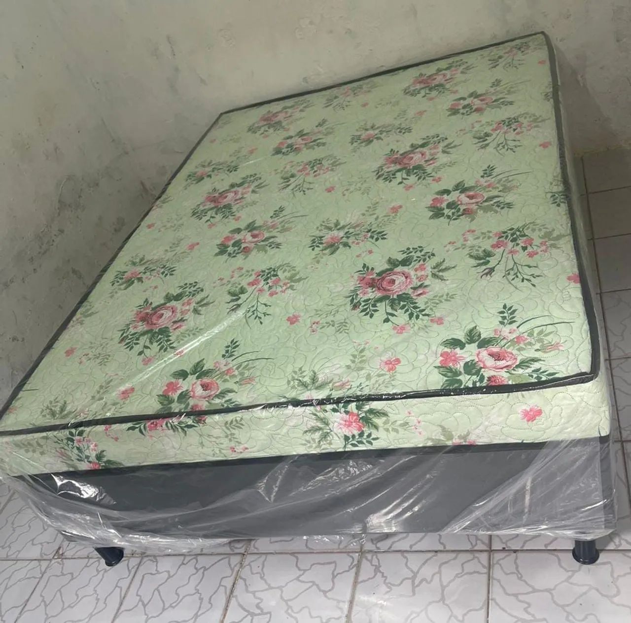 Cama box casal espuma - Novas frete grátis  - Foto 2