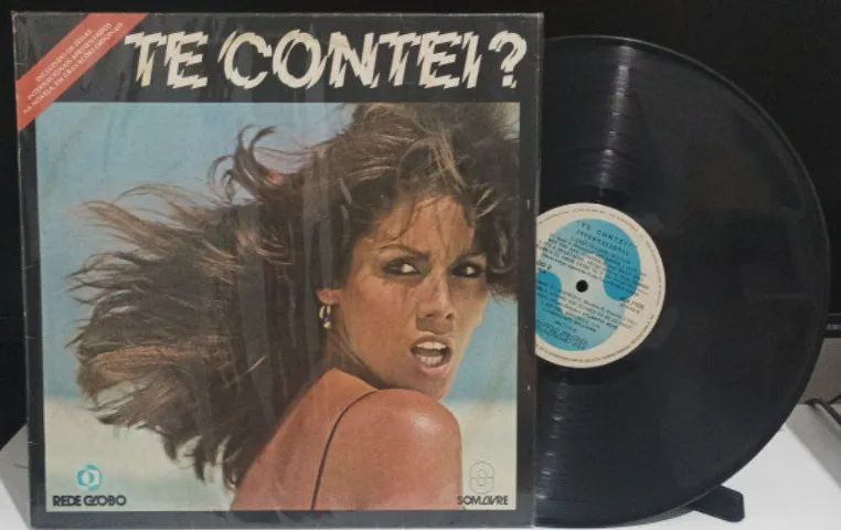 Trila Sonora Internacional de novelas - Lote com 2 LPs - Barriga de aluguel e Te contei? - Foto 4