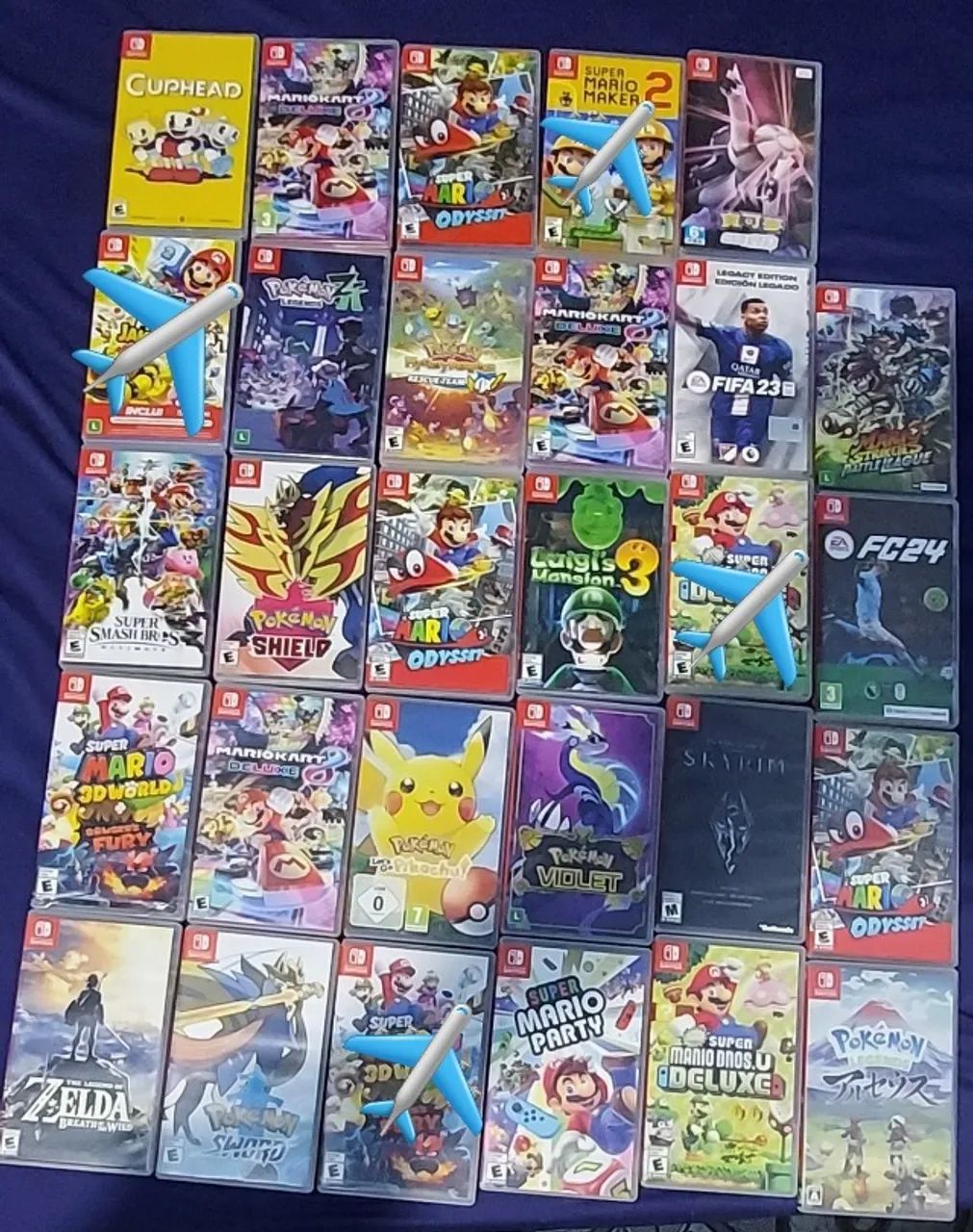 Coleção jogos de Nintendo switch - Jogos de Vídeo Game - Cidade