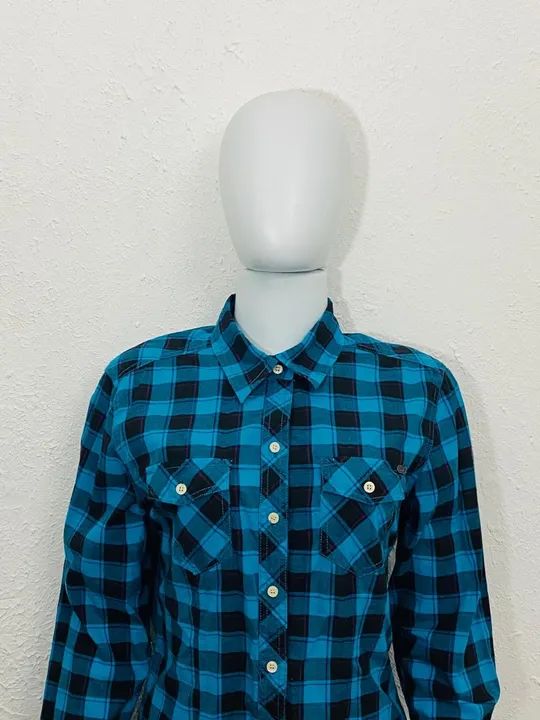 camisa xadrez ecko tamanho g feminina ótimo estado