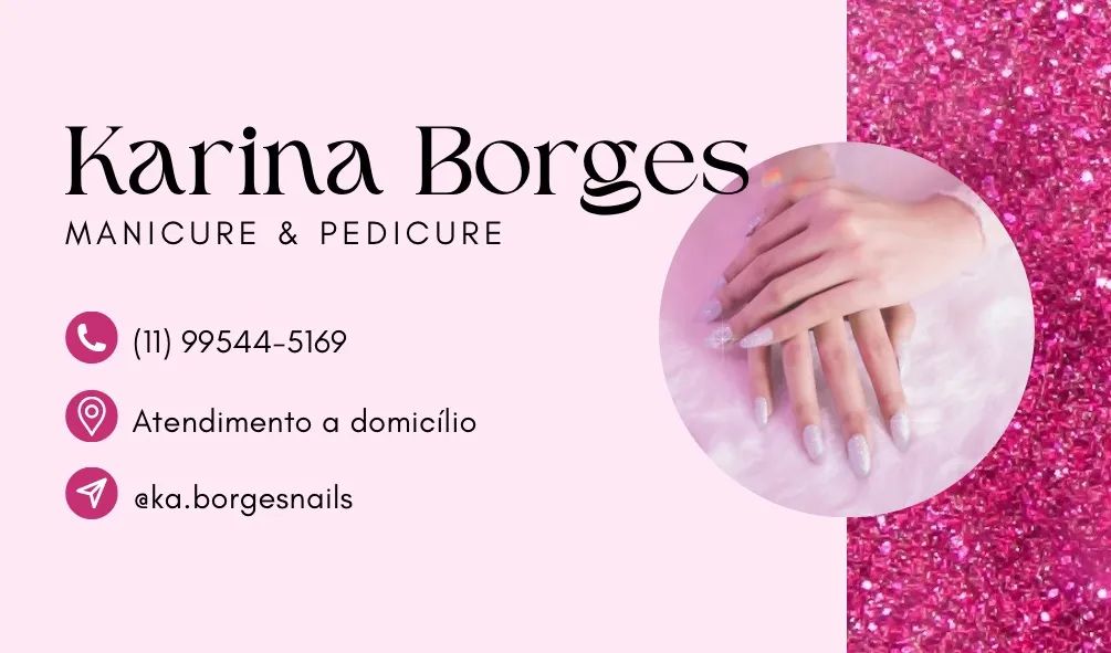 Manicure e Pedicure a domicílio 