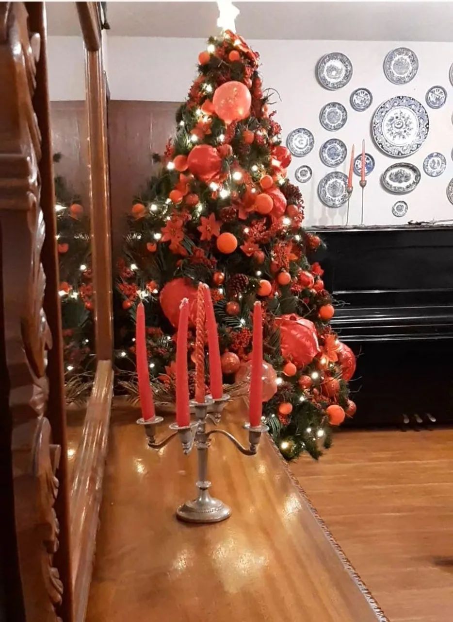 Antigo candelabro cinco braços  - Foto 3