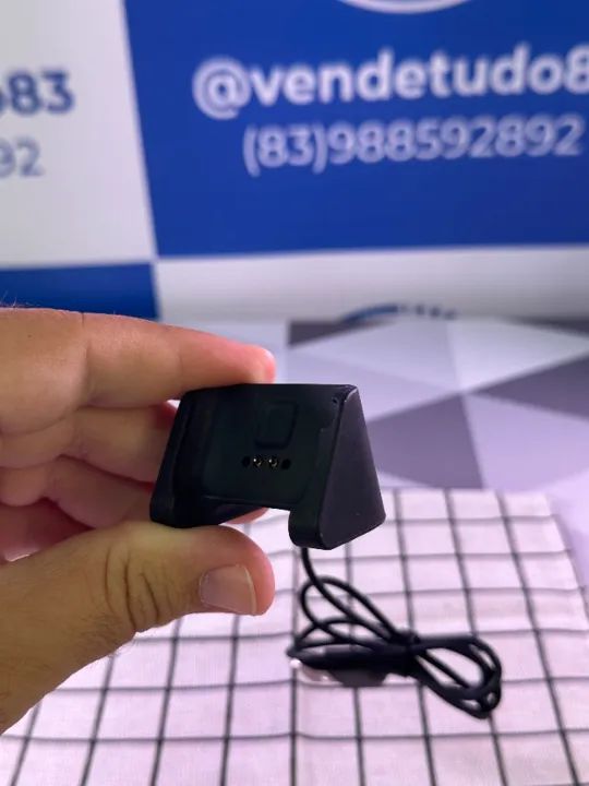 Carregador Cabo Compatível Com Amazfit Bip A1608 e bip lite A1915 - Foto 2