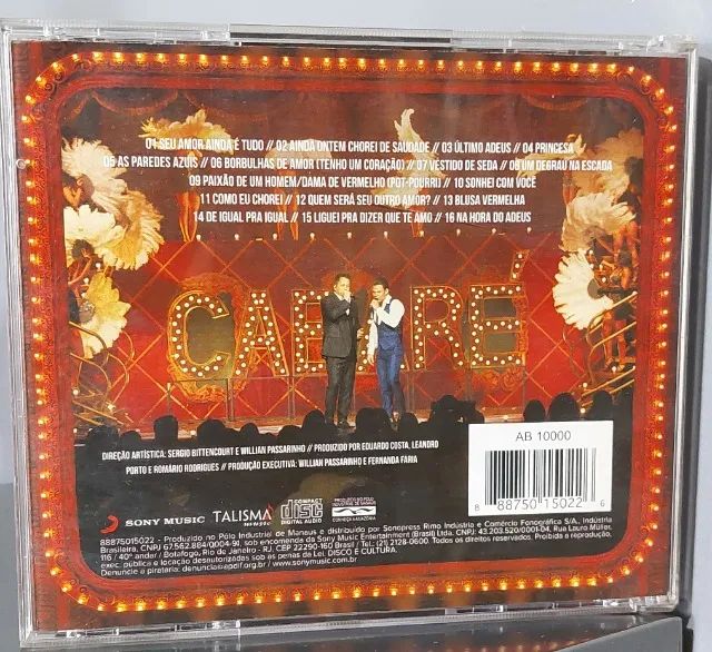 Leonardo & Eduardo Costa - Cabaré (CD - autografado) - Foto 4
