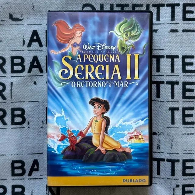 VHS A Pequena Sereia 2: O Retorno Para o Mar Usado DVD