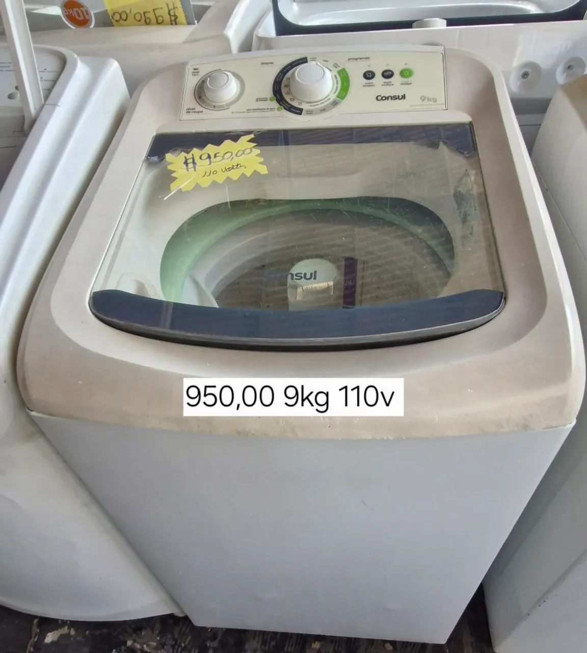 Máquina de Lavar Consul 9kg 110V usado em ótimo estado 