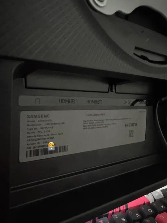 Monitor Gamer Samsung Odyssey G40 27" 240hz, 1ms de resposta  - Foto 6