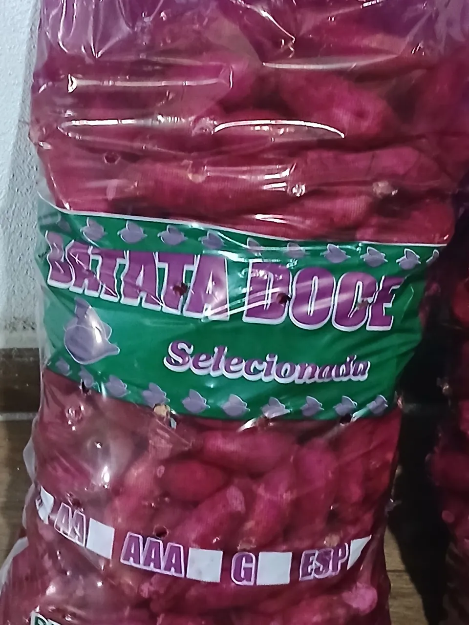 Batata Doce Selecionada - Frescor e Qualidade20 kg