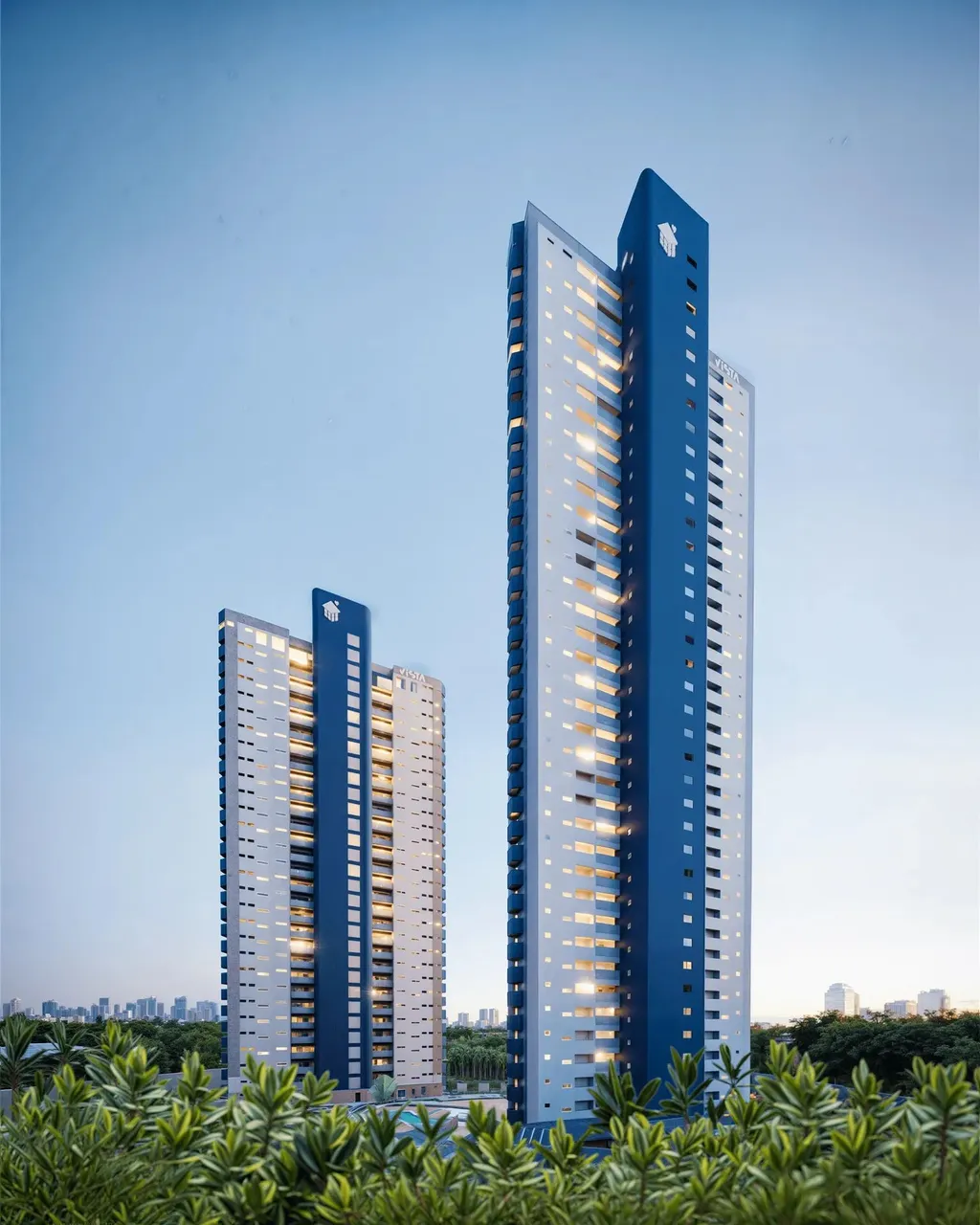 Apartamentos em Ponta Negra - 2/4 Suíte - 67m²