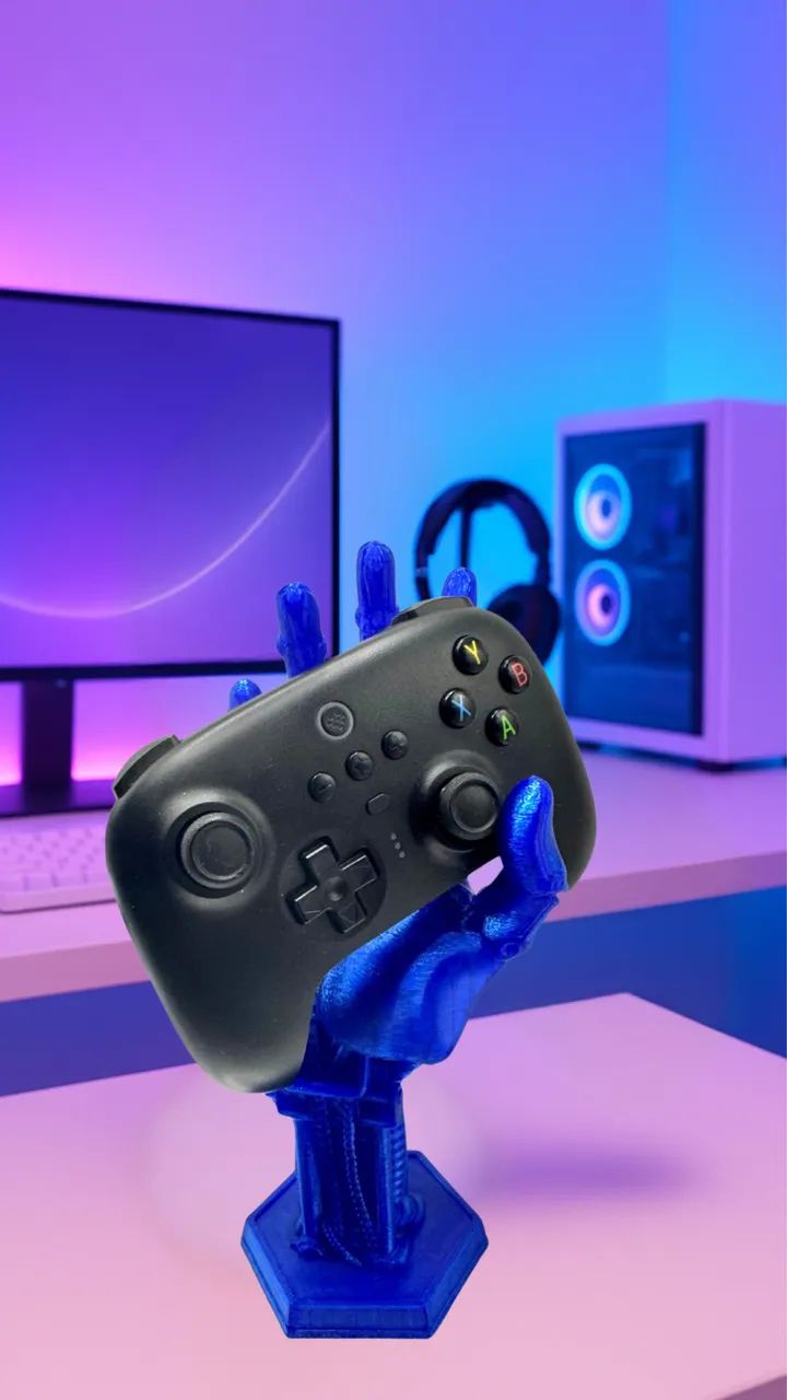 Suporte para Controle de video game Universal Mão ROBÓTICA- Ps4 Ps5 Xbox