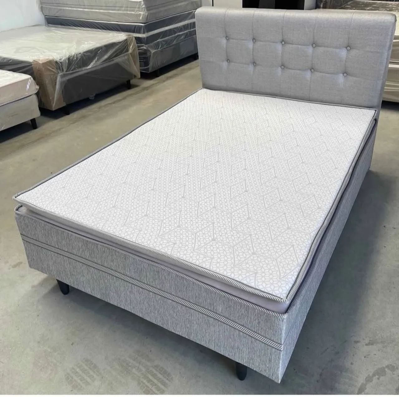 Cama Box Casal com pillow  - Foto 2