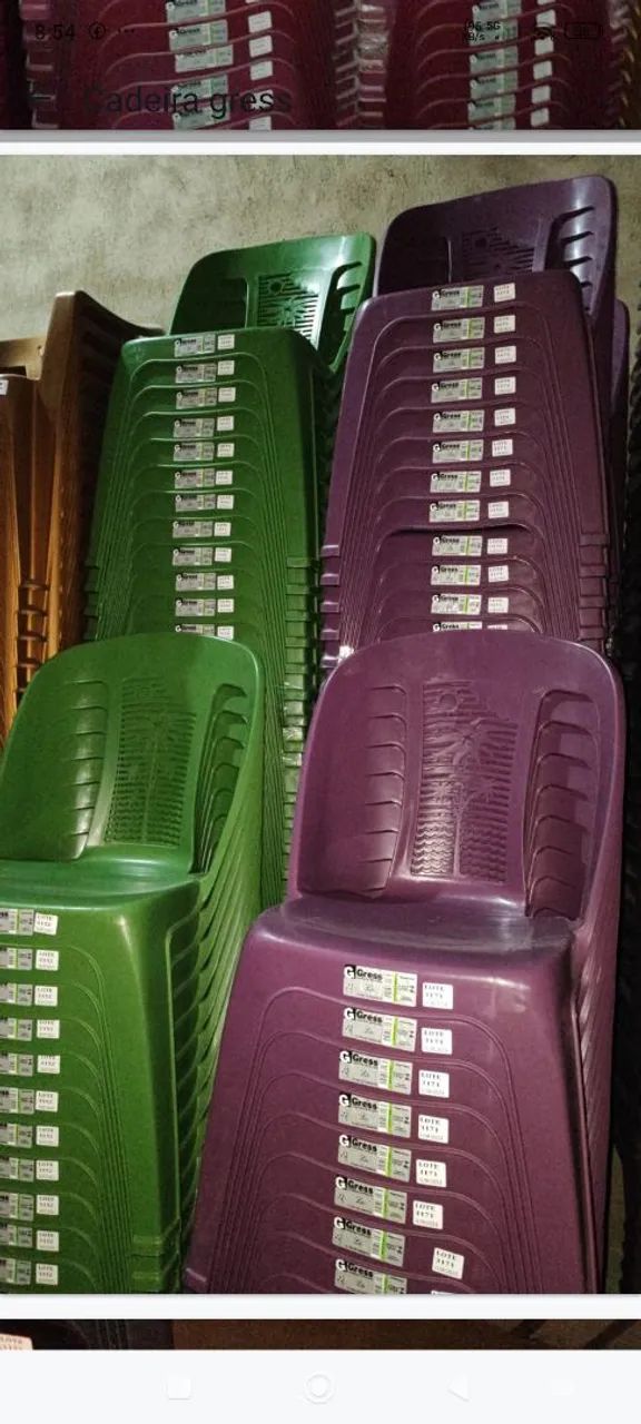 Mesas e cadeiras de plástico  - Foto 3