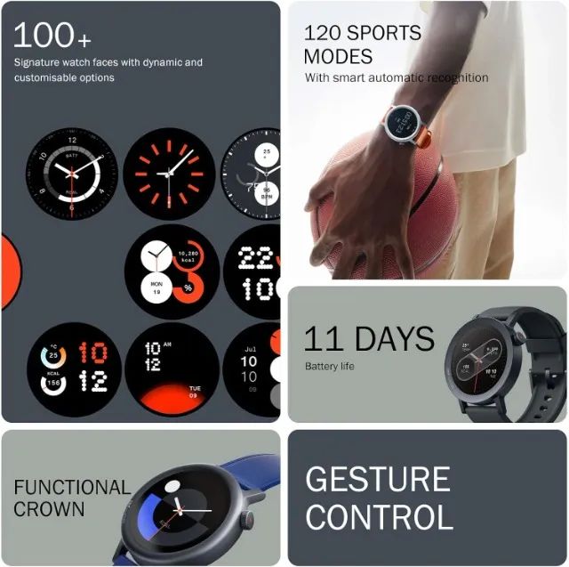 Smartwatch Cmf Nothing Watch Pro2 Gps Chamada Por Voz Amoled - Foto 2