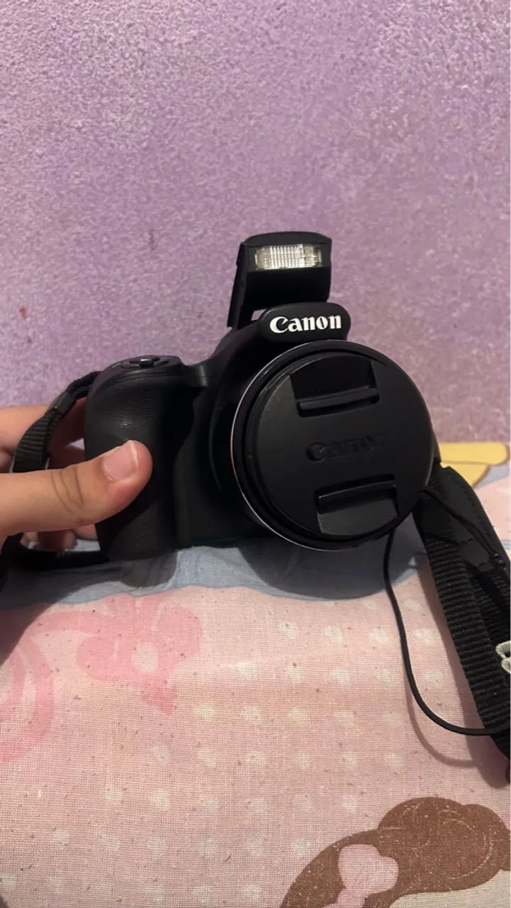 Vendo esta linda cânon 520hs semiprofissional 