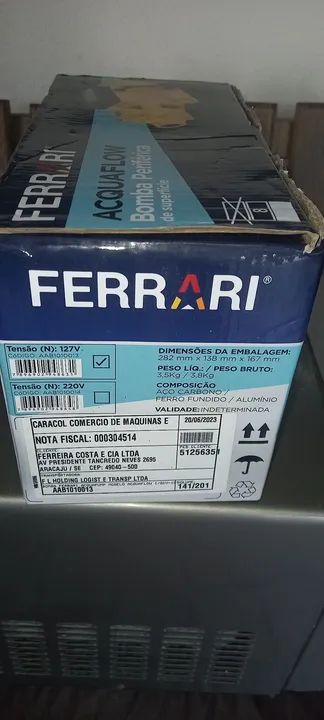 Bomba Periférica Acquaflow Ferrari - Foto 2