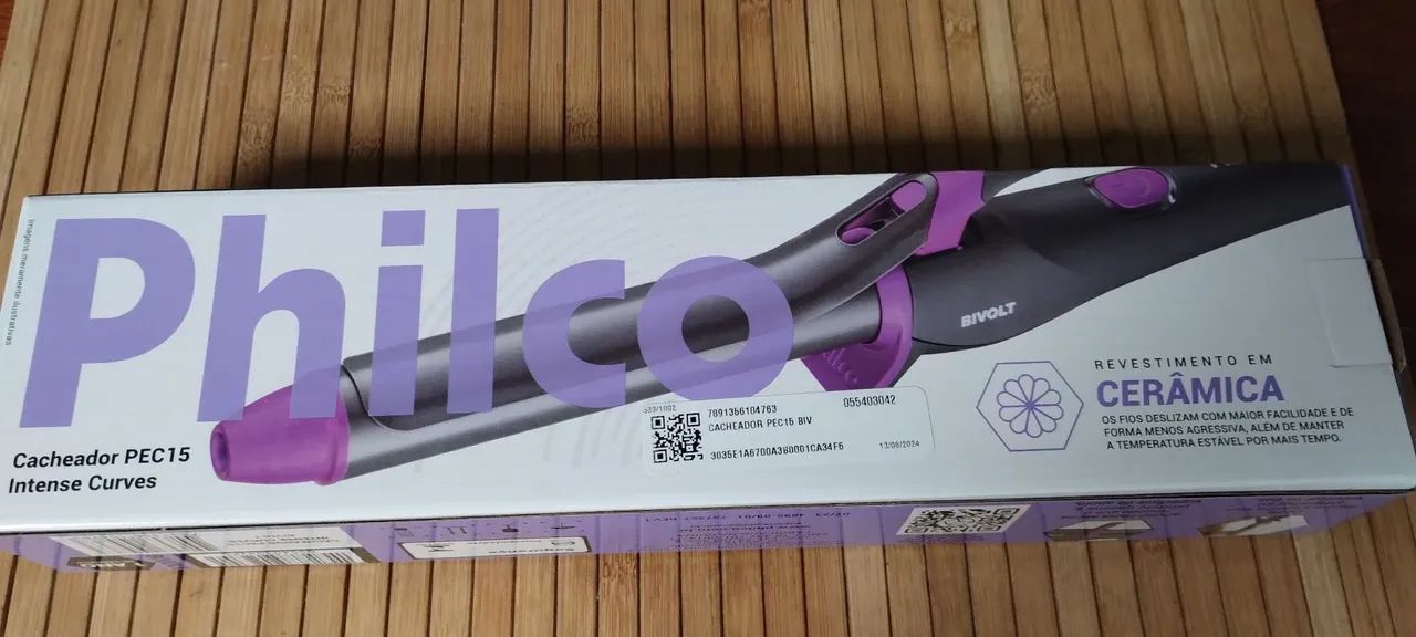 Cacheador de cabelos PHILCO bivolt aquecimento PTC - Foto 3