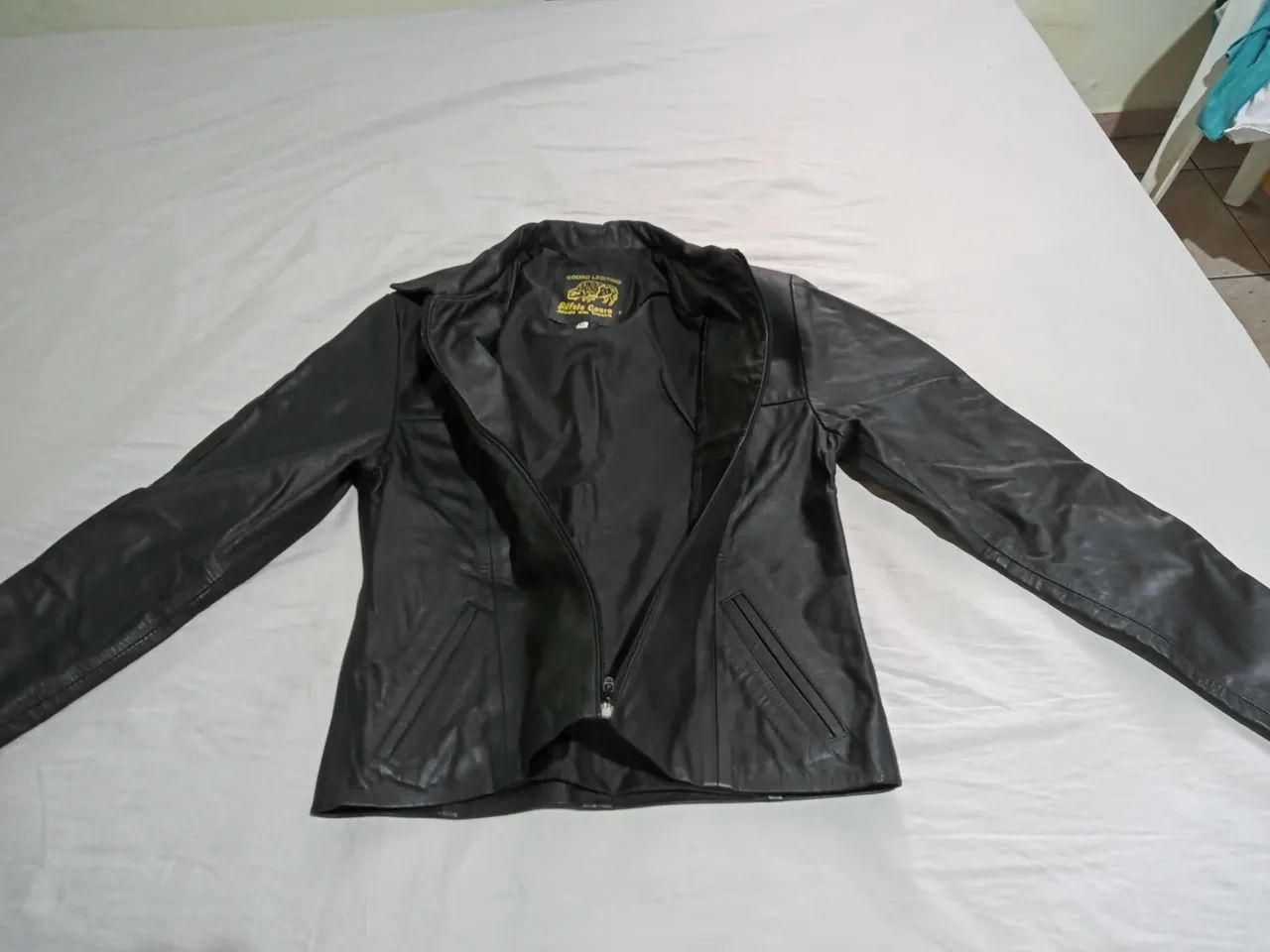 Jaqueta de couro