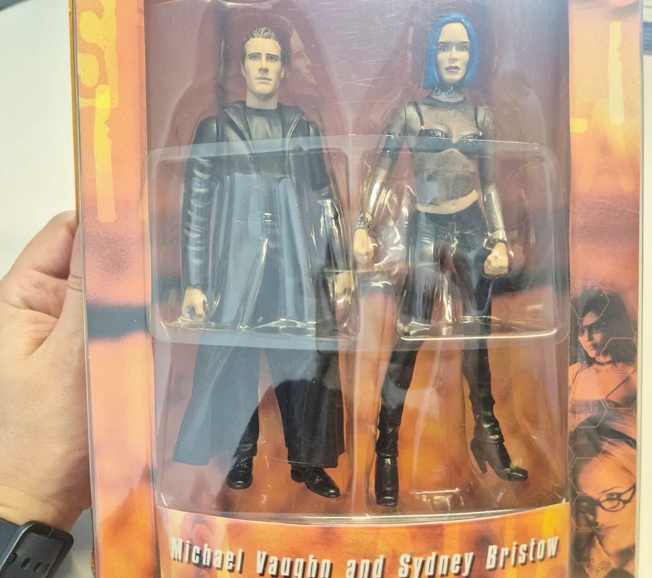 Action Figure Alias Sidney Bristow e Michael Vaughn Jennifer Garner - Foto 2