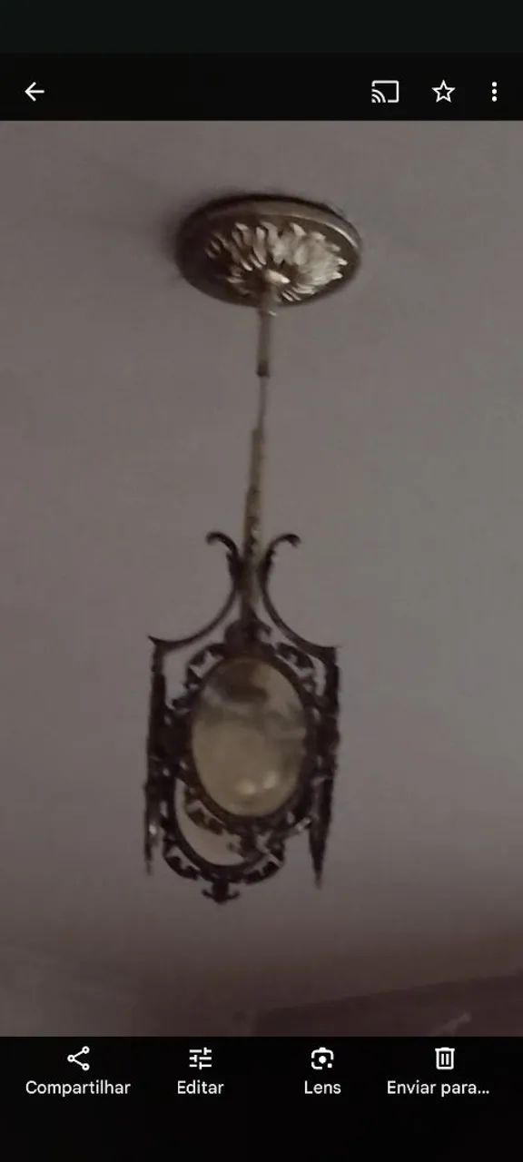 Lustre antigo  - Foto 3