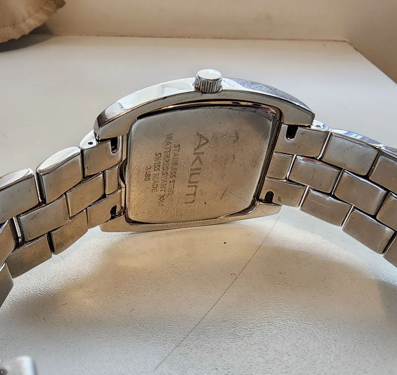 Lindo Relógio Akium AK1077 Swiss Made - Ref. 2480 - Original, Caixa e Certificado - Foto 4