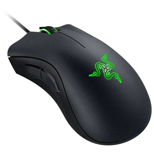 Razer Deathadder Essentia Gaming Mouse, USB, 6400 DPI, Black, Model RZ01038501, Razer – CX 1 Unit64617796458371122