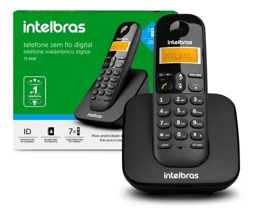 Telefone Sem Fio Digital intelbras novo lacrado  - Foto 2