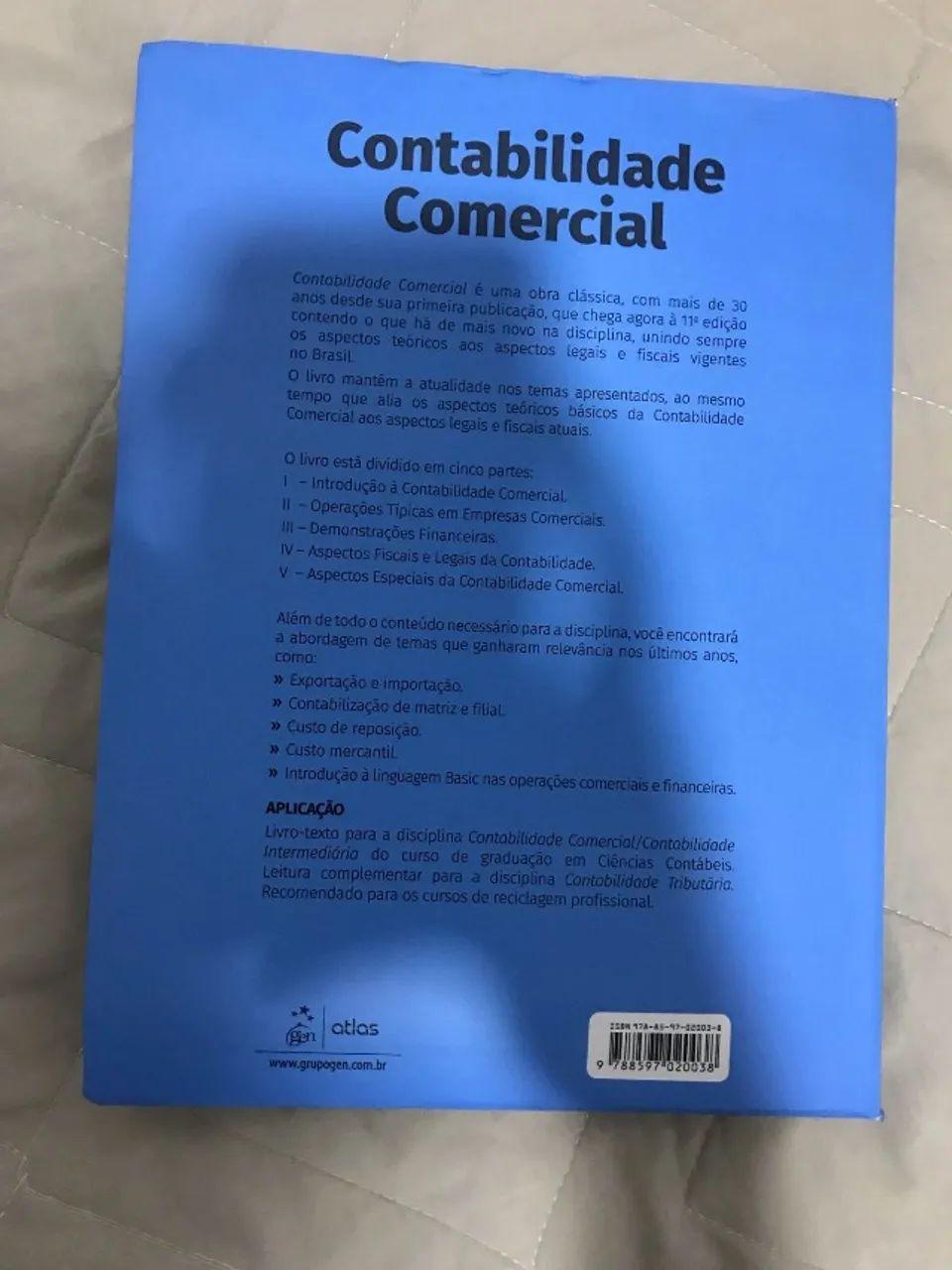 Livro Contabilidade Comercial - Iudícibus & Marion (11ª Edição) - Foto 2