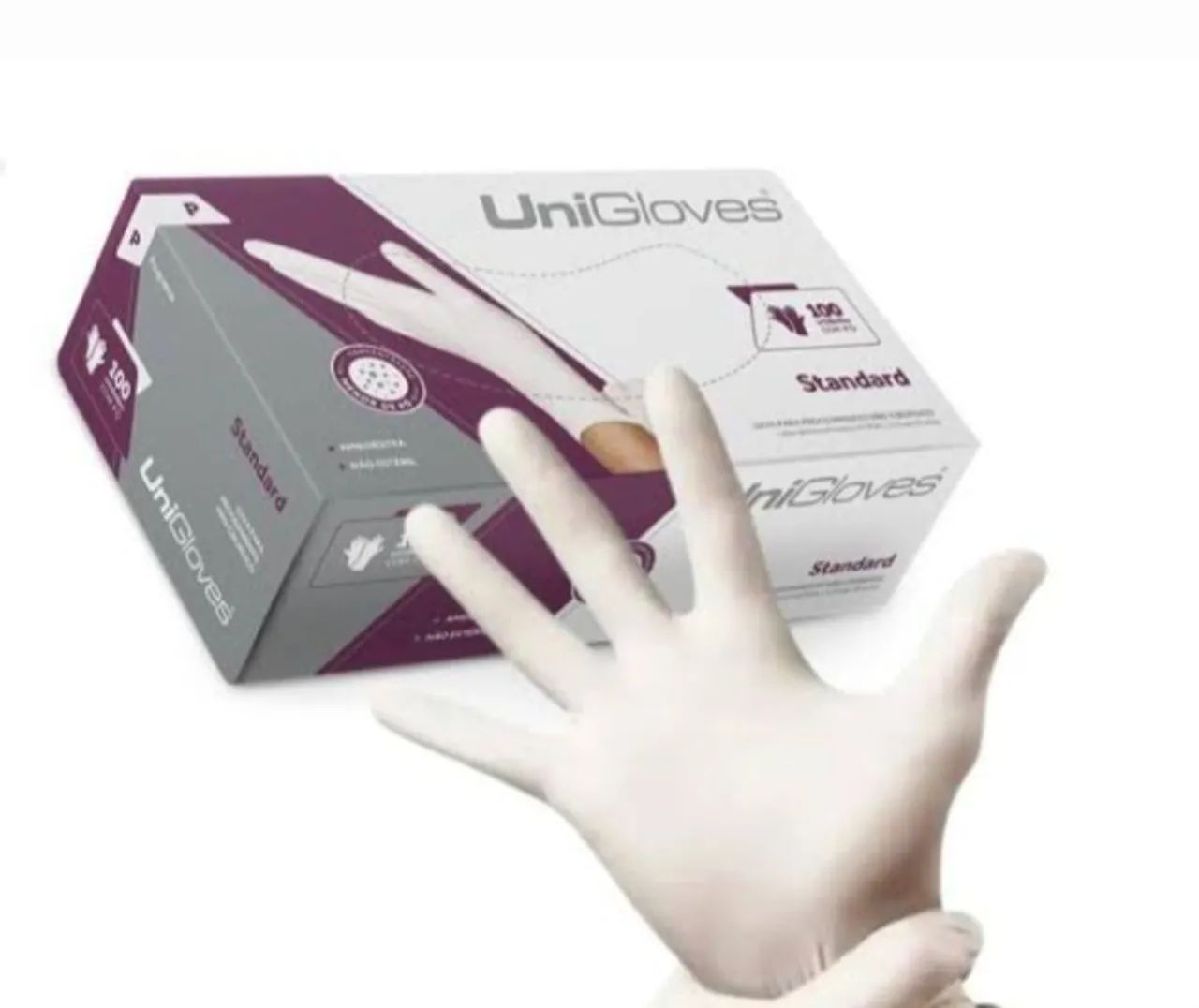 Luvas Procedimento latex nitrilica vinil - Mega Promoção - Foto 2