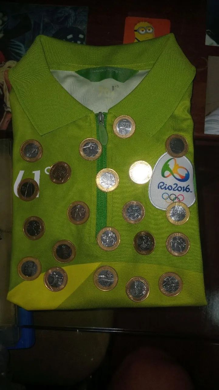 Camisa olimpíadas 2016 bandeira - Foto 2