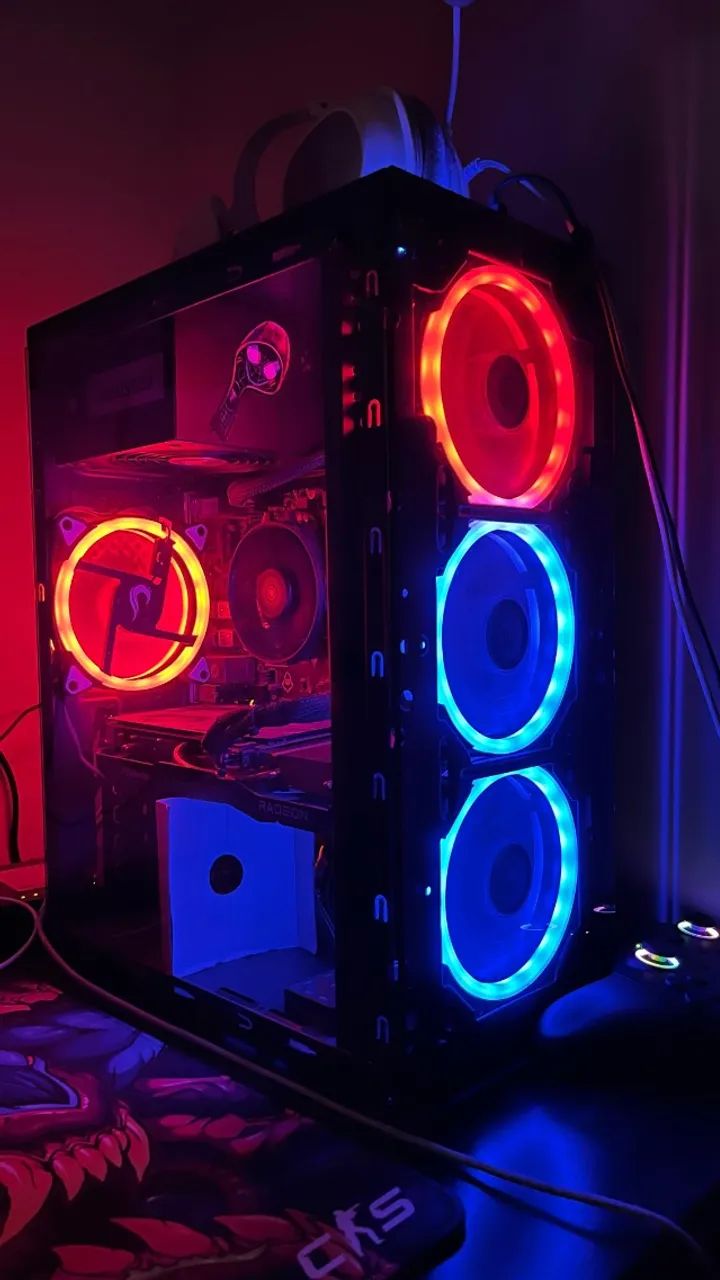 Setup gamer completo semi novo, 2 meses de uso - Foto 5