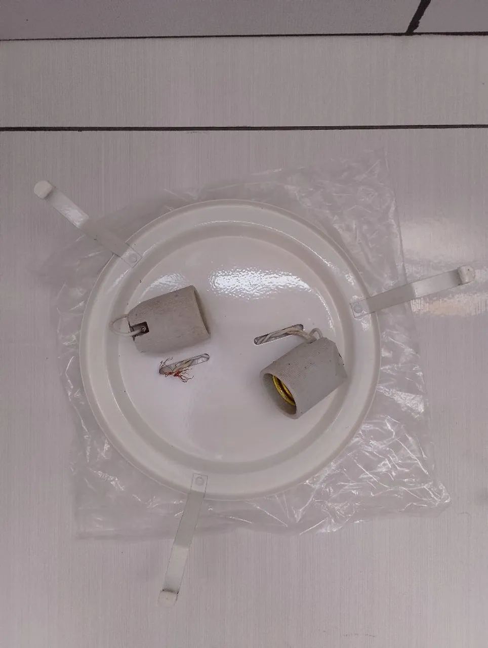 Lustre plafon de vidro. - Foto 3