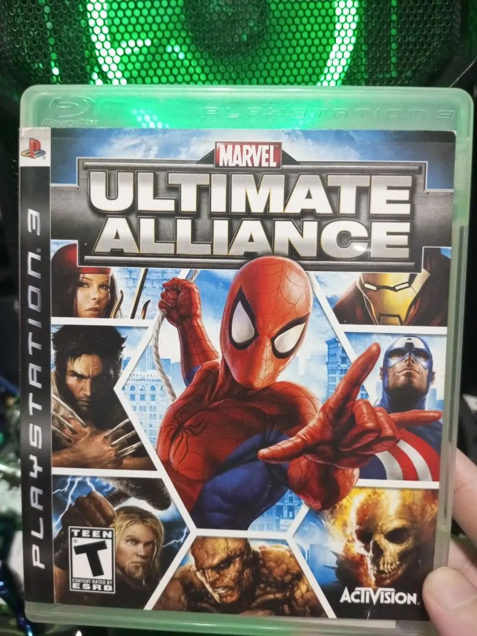 Marvel ultimate Alliance jogo ps3 game Playstation 3
